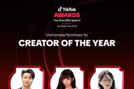 Southeast Asian TikTok creators across 11 categories are seeking votes in the platform’s first-ever regional awards. (Photo courtesy of TikTok)