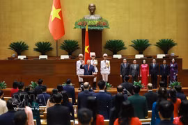 State President To Lam takes the oath of office on April 7, 2026. (Photo: VNA)