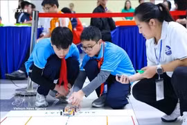 An education and edtech exhibition will be organised within the framework of the International Conference on Education Cooperation in the Digital Era, to be held in Hanoi on October 8-9. (Illustrative photo: VNA)