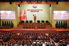 Party General Secretary To Lam delivers his closing address to the 14th National Party Congress (Photo: VNA)