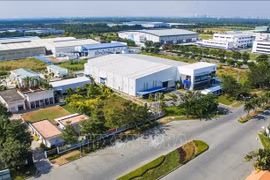 Long Hau 1 Industrial Park in Can Giuoc district, Long An province. (Photo: VNA)