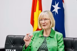 Australian Ambassador to Vietnam Gillian Bird (Photo: VNA)