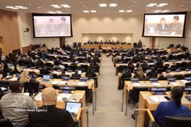An overview of the 36th meeting of States Parties to the United Nations Convention on the Law of the Sea (Photo: VNA))