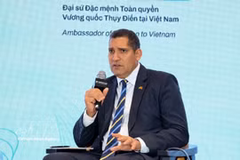 Swedish Ambassador to Vietnam Johan Ndisi (Photo: VNA)