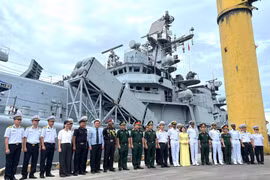 Three Indian Eastern Fleet naval ships pay friendship visit to Da Nang