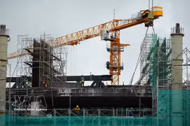 Construction of technical infrastructure facilities serving APEC 2027 in Phu Quoc Special Zone, An Giang province. (Illustrative photo: VNA) 
