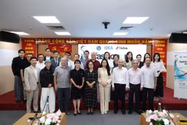 Participants at the conference “Promoting E-commerce Development in the Fashion Industry” in Ho Chi Minh City. (Photo courtesy of the organisers)