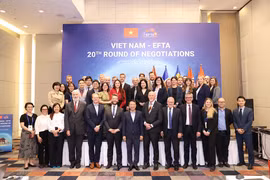 Vietnam, EFTA wrap up negotiations on the Vietnam - EFTA free trade agreement. (Photo: baochinhphu.vn)