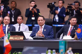 Prime Minister Pham Minh Chinh speaks at the 5th ASEAN – Australia Summit in Kuala Lumpur on October 28. (Photo: VNA)