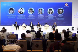 A thematic session entitled “Repositioning Vietnam and ASEAN in Global Value Chains” within the framework of the Autumn Economic Forum 2026. (Photo: VNA)