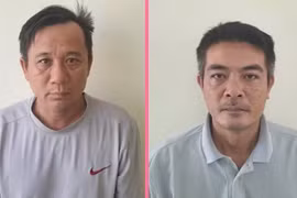 Le Thanh Son (L) and Nguyen Thanh Hung (Photo: VNA)