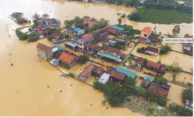 Typhoon Yagi caused severe losses in many provinces in Vietnam in 2024. (Photo: VNA)