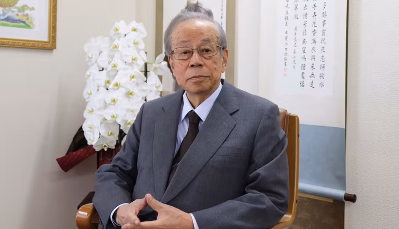 Former Japanese Prime Minister Fukuda Yasuo (Photo published by VNA)