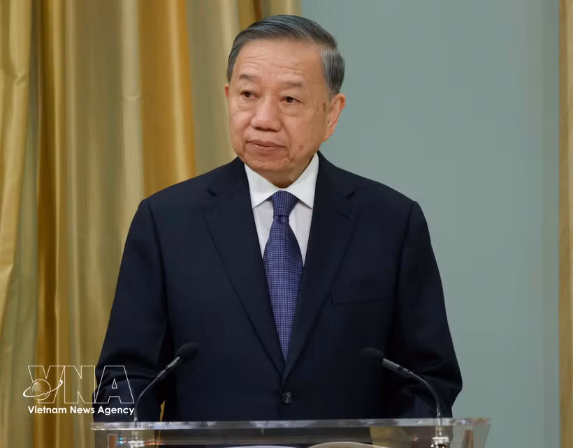 General Secretary of the Communist Party of Vietnam Central Committee and President To Lam (Photo: VNA)