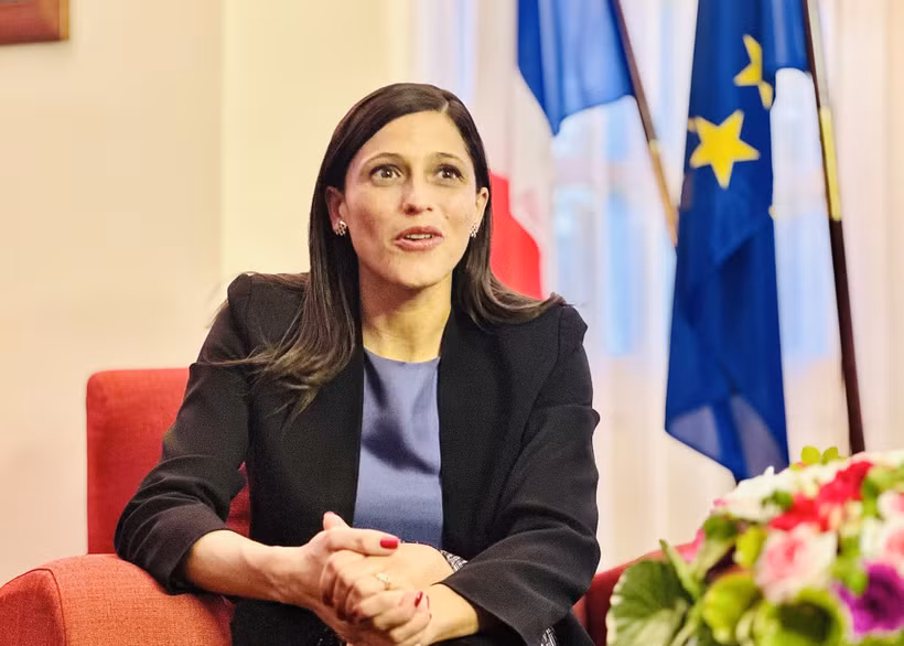 French Minister Delegate for Francophonie, International Partnerships and French Nationals Abroad Éléonore Caroit (Photo published by VNA)