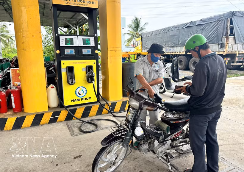 A filing station in Tay Ninh province (Photo: VNA)