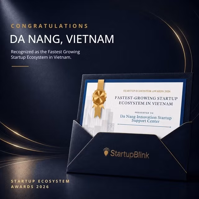StartupBlink has named Da Nang Vietnam’s fastest-growing start-up ecosystem in 2026. (Photo baodanang.vn)