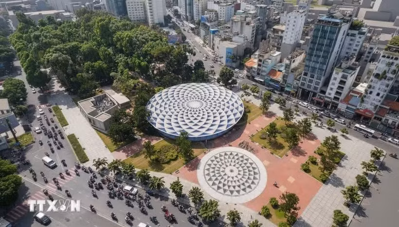 Ben Thanh Station of Metro Line No. 2 (Ben Thanh–Tham Luong). (Photo published by VNA)