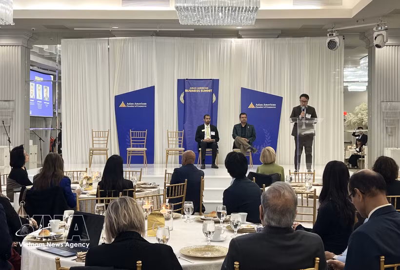 At the AACC's annual business networking event (Photo: VNA)