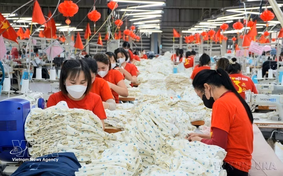 Vietnam exports a wide range of key products to Belgium, including footwear, computers and related equipment, garments, and seafood. (Photo: VNA)