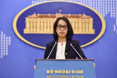 Spokeswoman of the Ministry of Foreign Affairs Pham Thu Hang. (Photo: Ministry of Foreign Affairs)