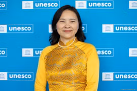 Ambassador Nguyen Thi Van Anh, Permanent Representative of Vietnam to the United Nations Educational, Scientific and Cultural Organisation (UNESCO) (Photo: VNA)