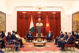 Top leader of Vietnam welcomes NA President of Côte d’Ivoire
