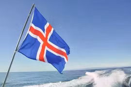 Iceland's national flag (Photo: internet)