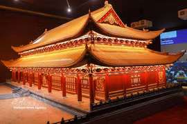 Kinh Thien Palace exhibition sheds light on Thang Long’s history