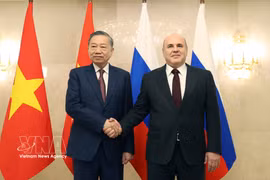 Vietnamese, Russian leaders call for stronger trade cooperation