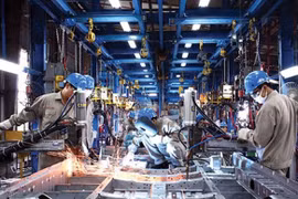 Operating conditions of the Vietnamese manufacturing industry have now improved in three consecutive months. (Photo: VNA)