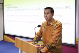 Indonesian Consul General in HCM City Agustaviano Sofjan speaks at the event (Photo: VNA)