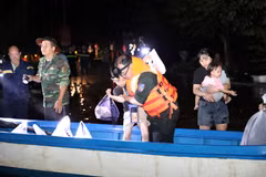 Overnight support for residents in deeply flooded areas