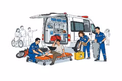 Building and developing a synchronous, modern pre-hospital emergency care system