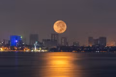 Super ‘blood moon’ visible in Vietnam