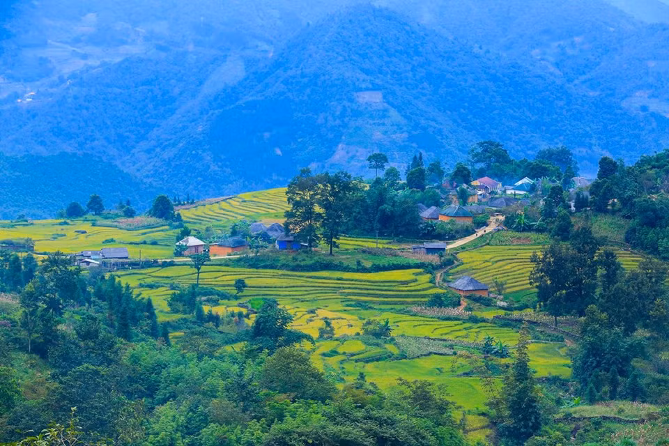 Terraces were devised in agriculture to ensure more effective farming on sloped plains (Photo: Vietnam+)