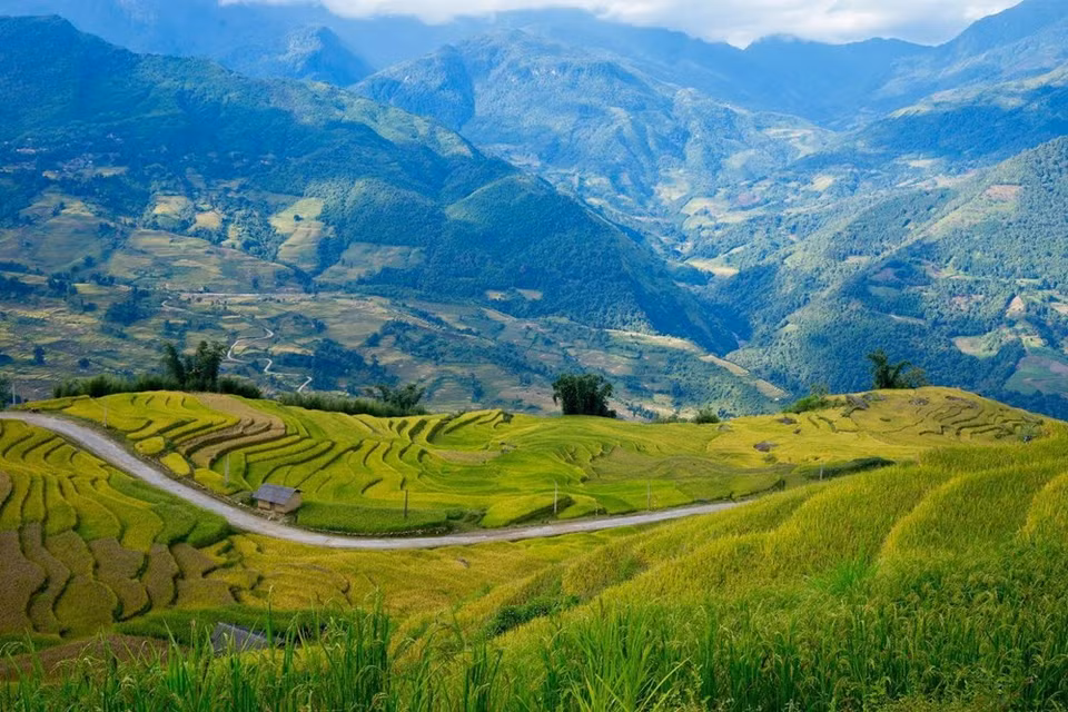  Though Ban Xat District has the terraced rice fields almost everywhere, the best scenes are blessed to Y Ty, making it the attractive gem for nature lovers, photographers, and explorers all over the world (Photo: Vietnam+)