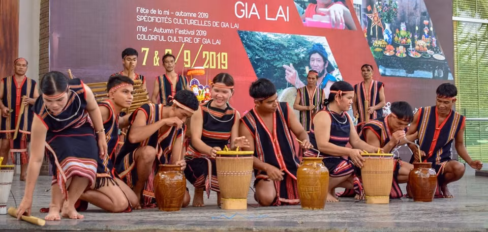 Artisans and artists bring the flavors and colors of the Central Highlands to Hanoi on the occasion of Mid-Autumn Festival (Photo: Vietnam+)
