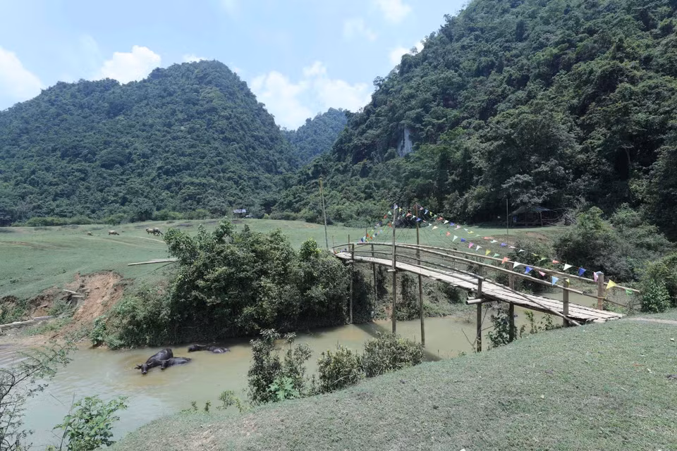 The tranquil, rustic beauty of Dong Lam plain (Photo: VNA)