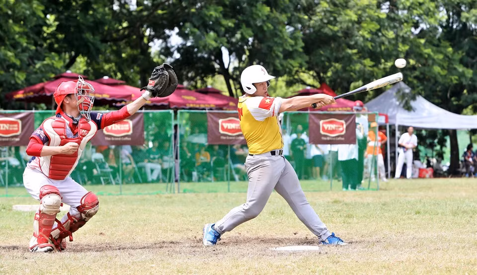 The Hanoi Young Baseball Club, established in 2008, draws the participation of students from many local schools. (Photo: VNP)