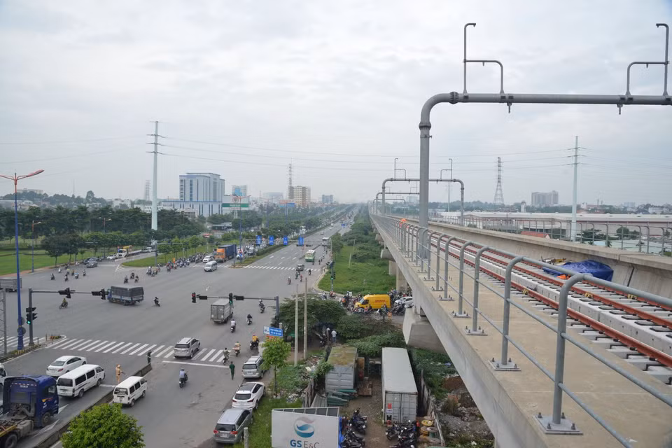 The remaining part of the Hanoi Highway runs from Thu Duc intersection to Bien Hoa city in Dong Nai province. (Photo: VNA)