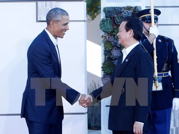 Prime Minister Nguyen Tan Dung and US President Barack Obama. (Photo: VNA)