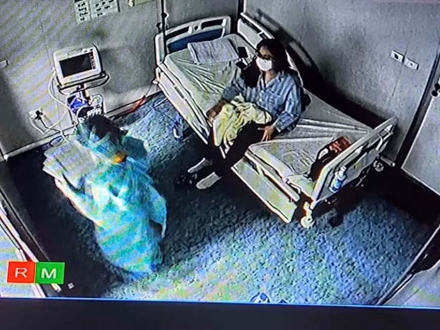 She is now under quarantine in stable health condition (Photo: Vietnam+)