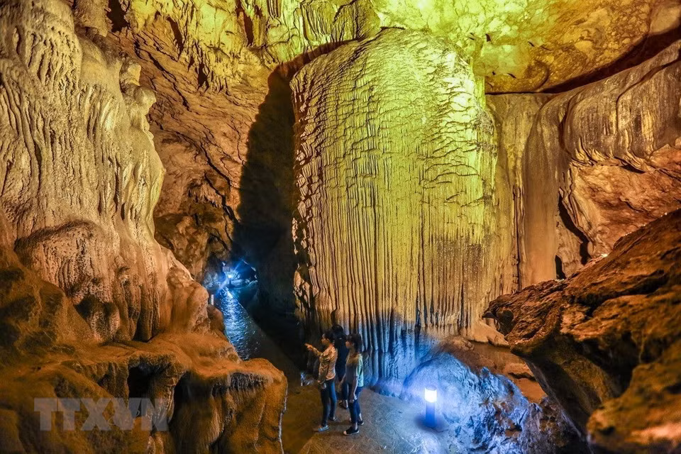 Cao Bang province will carry out three tourism routes in the geopark area to attract more tourists (Source: VNA)