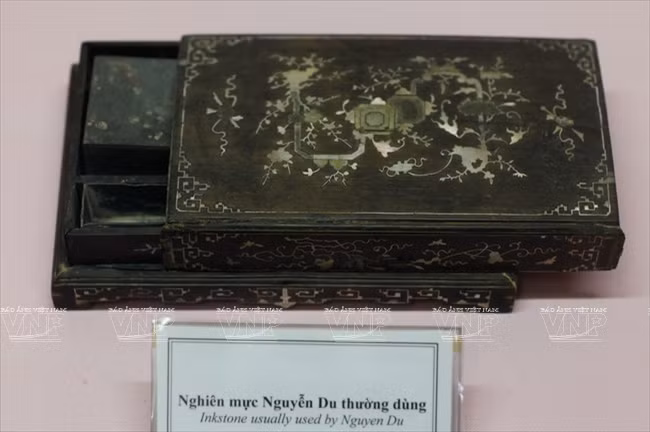 An ink slab Nguyen Du used. (Source: VNA)