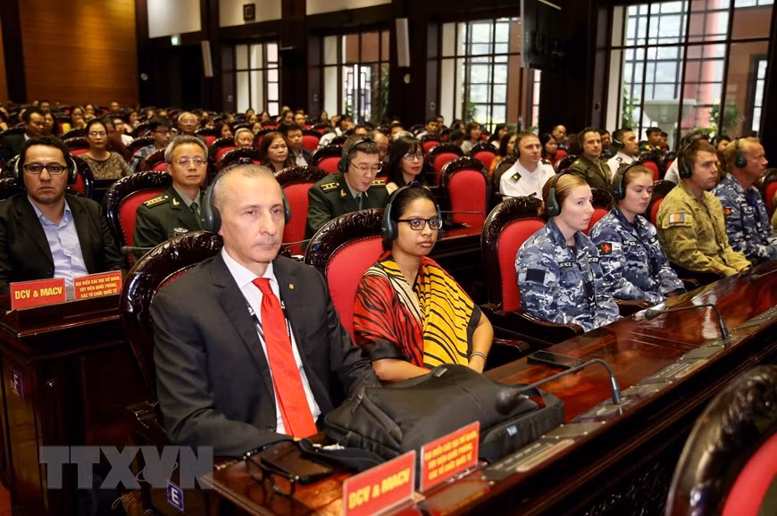 International delegates at the ceremony (Photo:VNA)