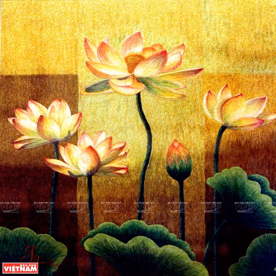 A product of Quat Dong village (Photo: VNA)