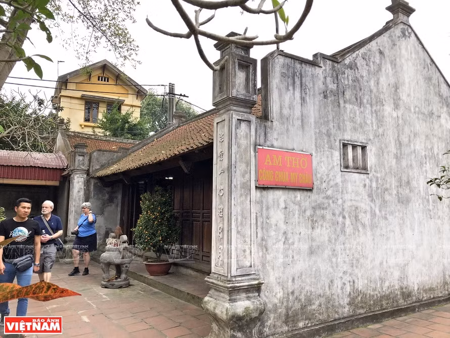 My Chau princess’ worshipping place (Photo: VNA)