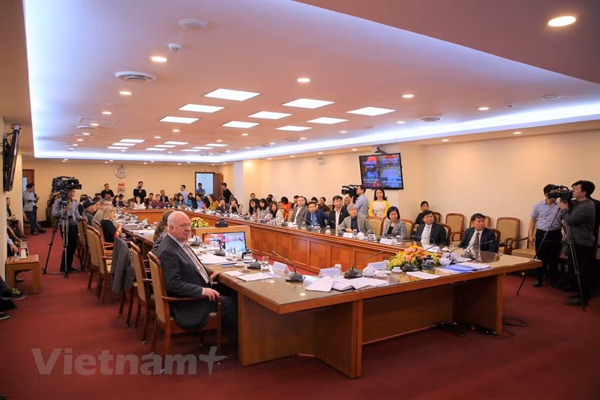Delegates and distinguished guests attending the event (Photo: VNA)