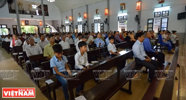 Tay Linh parish under the Archdiocese of Hue has over 1,100 parishioners, who mostly live in Thuan Loc ward (Photo: VNA)